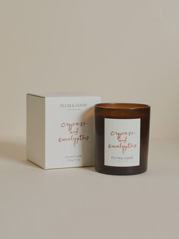 Cypress & Eucalyptus Scented Candle