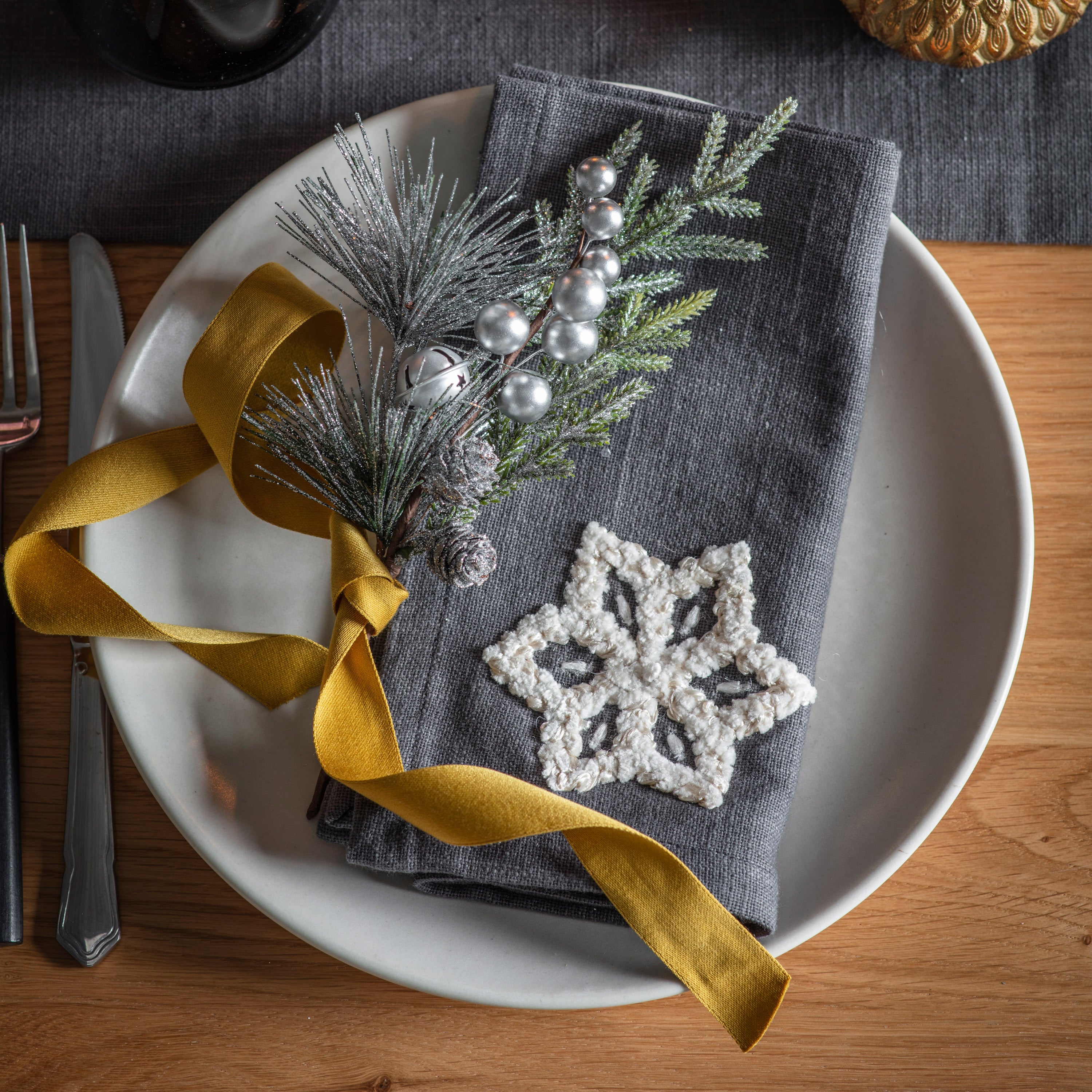 Snowflake Napkins (4pk)