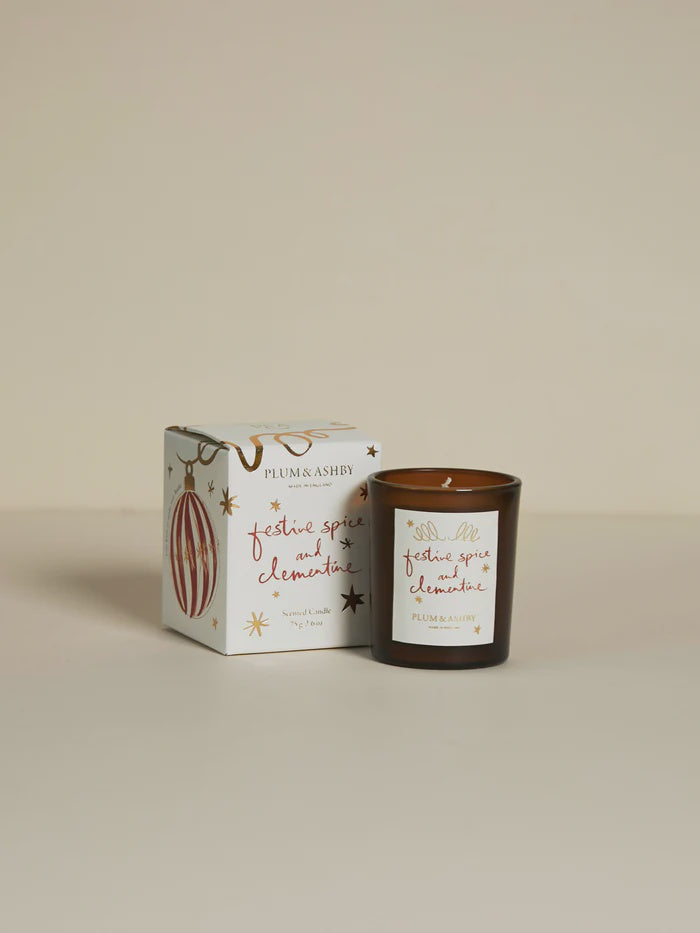 Festive Spice and Clementine Votive