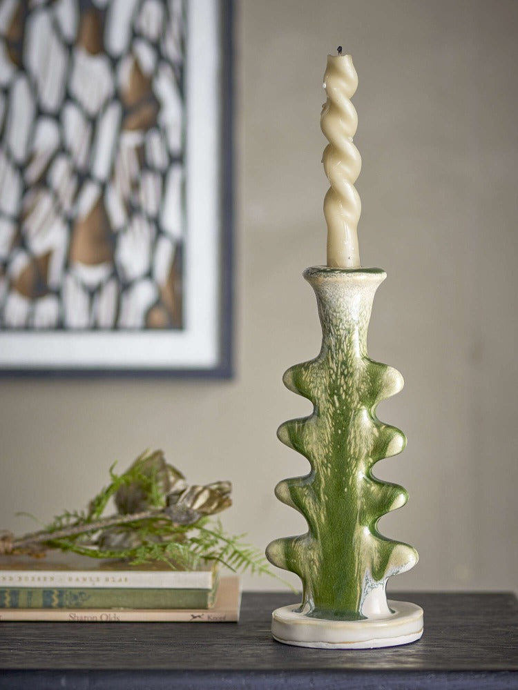 Cole Candle Holder Green