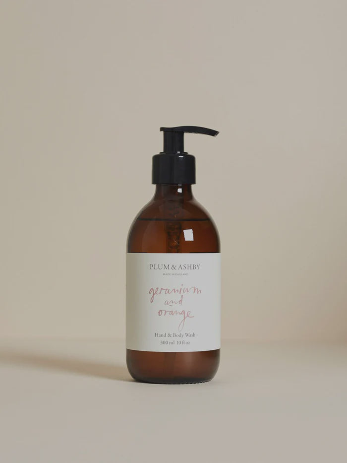 Geranium & Orange hand & Body Wash