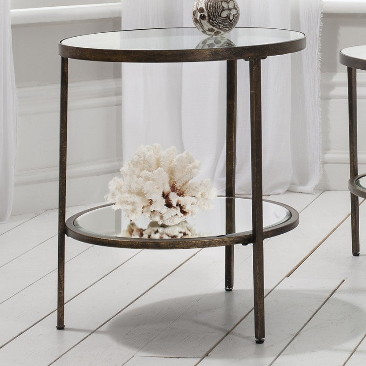 Hudson Side Table Champagne