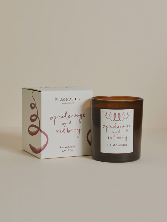 Spiced Orange and Red Berry Candle
