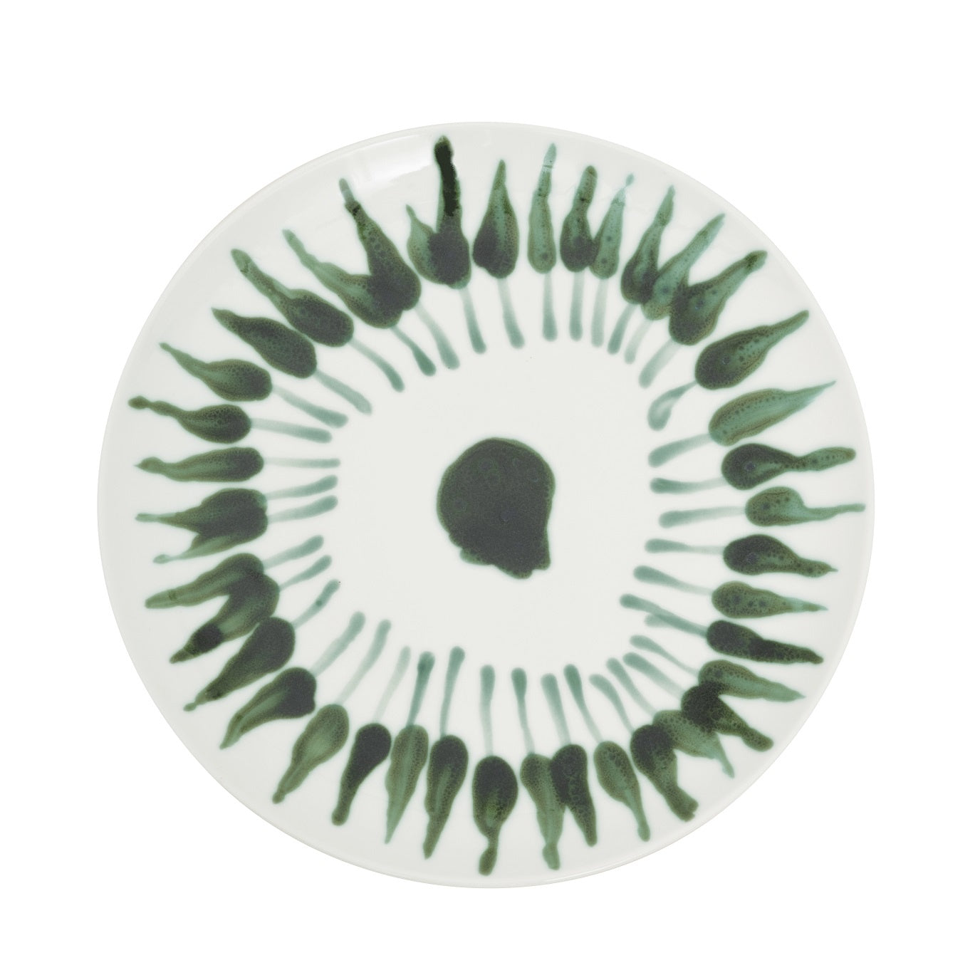 Arts & Craft Dinner Plate Fire - 28cm dia